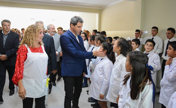 El ciclo lectivo 2018 tuvo su acto de apertura en una escuela de La Majadita