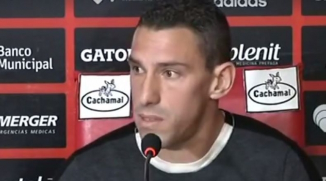 Maxi Rodríguez anunció que no jugará más en Newell&#039;s