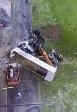 Accidente fatal en un puente del complejo Zárate-Brazo Largo