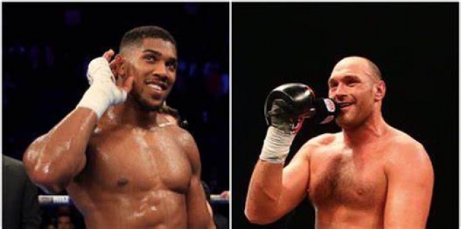 Los ingleses Anthony Joshua y Tyson Fury planean enfrentarse dos veces en 2021