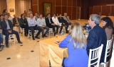 Reunión con autoridades municipales por el Proyecto de Ley de Responsabilidad Fiscal