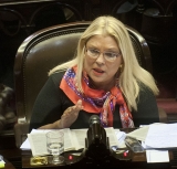Elisa Carrió denunció a Bossio, Kicillof y otros kirchneristas