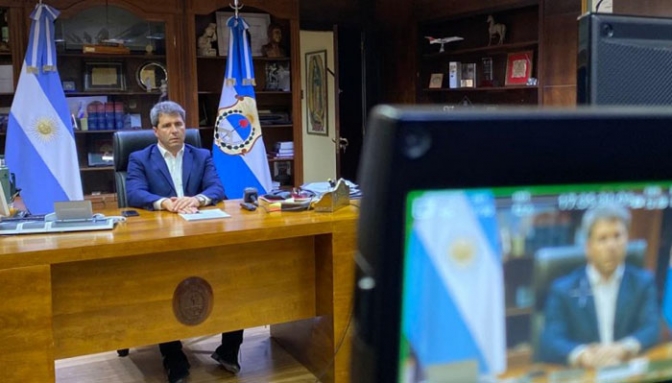 Coronavirus: el presidente analizó con los gobernadores la situación de cada provincia