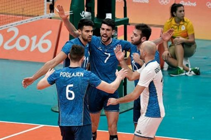 voley terminó primero en el grupo