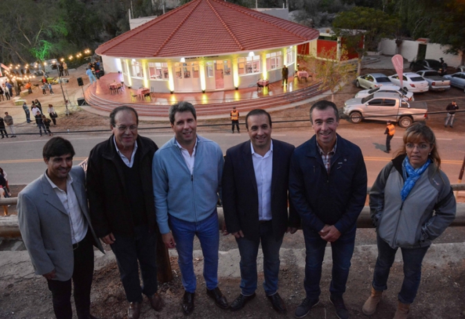 Inauguraron trabajos de recuperación de la hostería Domingo F. Sarmiento