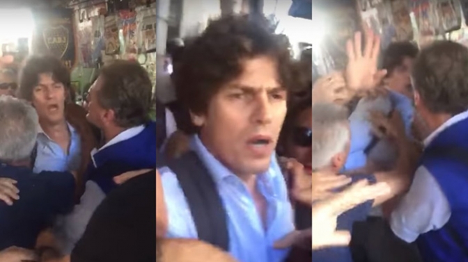 Agredieron a Martín Lousteau en una manifestación contra la reforma del BAPRO