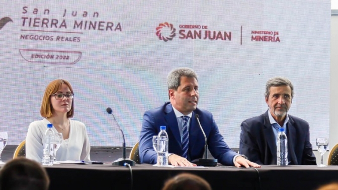 El gobernador realizó la apertura de la tercera edición de San Juan Tierra Minera
