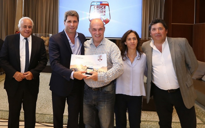 Emotivo cierre del Cruce de los Andes