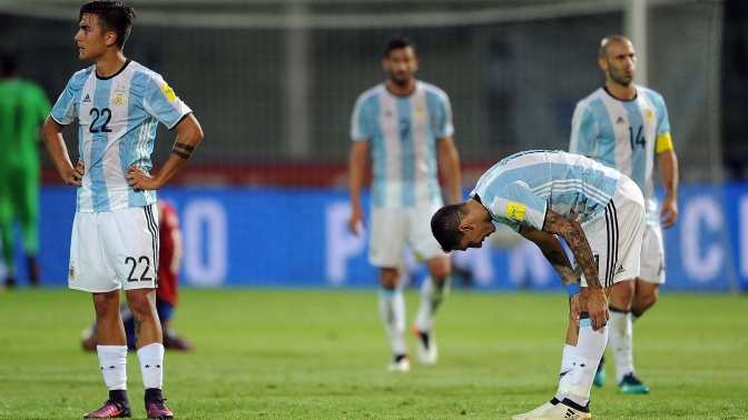 Argentina perdió ante Paraguay