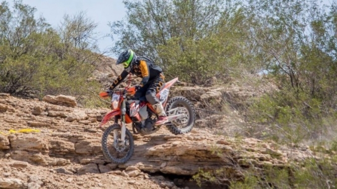 El Campeonato Sanjuanino de Enduro tuvo su apertura en Albardón