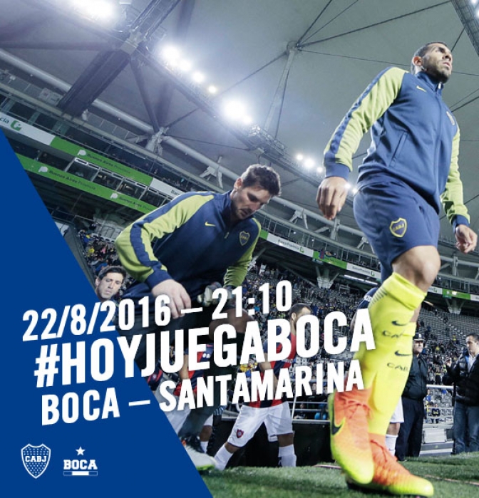 Boca se mide con Santamarina