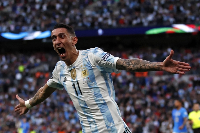 Argentina le ganó a Italia la &quot;Finalissima&quot; en Wembley