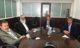 Uñac se entrevistó con directivos de Austral Gold, licenciataria de Casposo