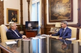 El gobernador se reunió con el presidente Alberto Fernández