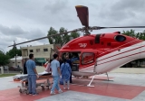 El helicóptero de la Provincia realizó tres vuelos sanitarios durante el fin de semana