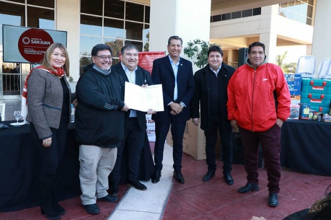 El Estado continúa apoyando el cooperativismo sanjuanino con más de 7.000.000 de pesos