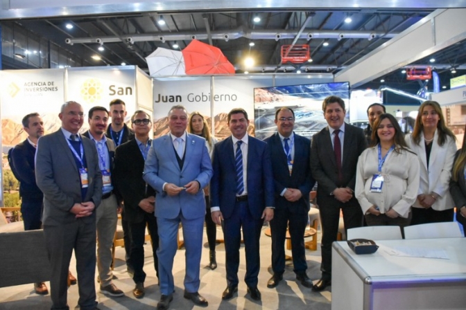 Orrego particip&oacute; de la Expo Industrias y Servicios 2026 y destac&oacute; el potencial productivo de San Juan