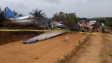 Un avión comercial cayó en Colombia y fallecieron 14 personas