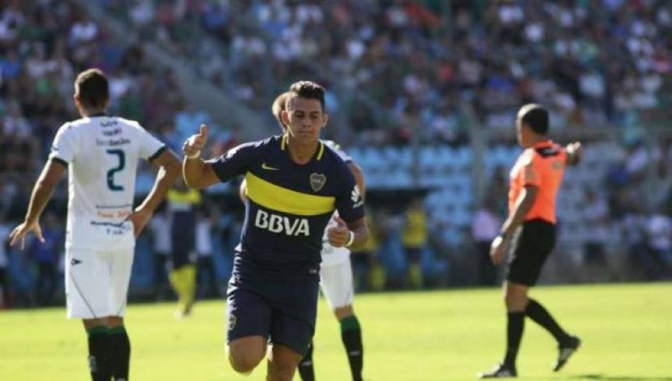 Boca venció a San Martín en San Juan por 2 a 1