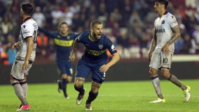 Boca le ganó a la Lanús