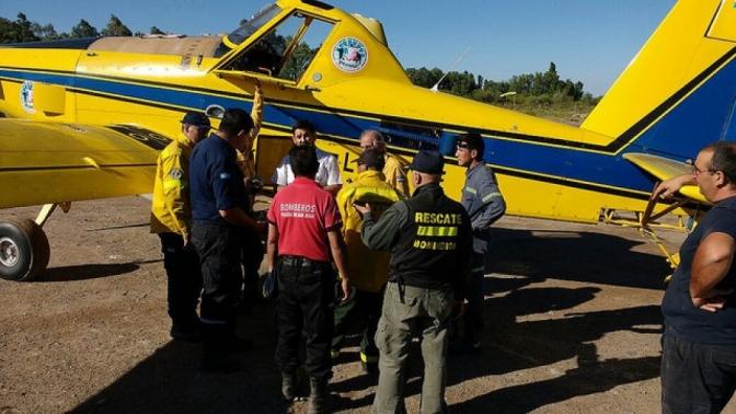 Incendios: Se espera que hoy el fuego esté totalmente extinguido