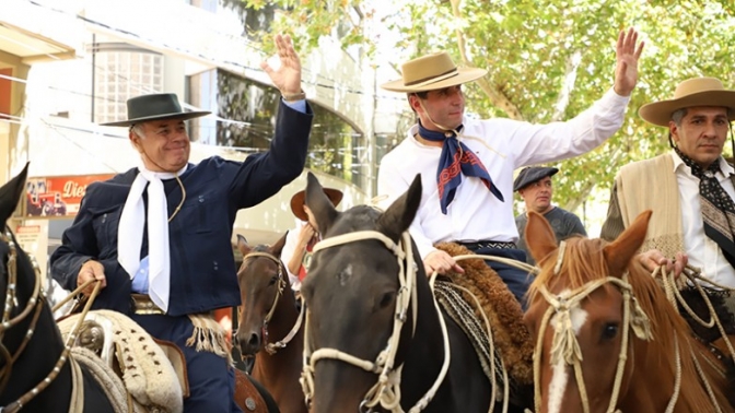 Se puso en marcha la trigésima Cabalgata de la Fe a la Difunta Correa