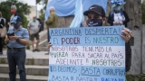 Protesta opositora en la ciudad de Buenos Aires y otros puntos del país
