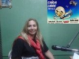 Griselda Elizondo en el programa "Caida Libre" en la 93.5