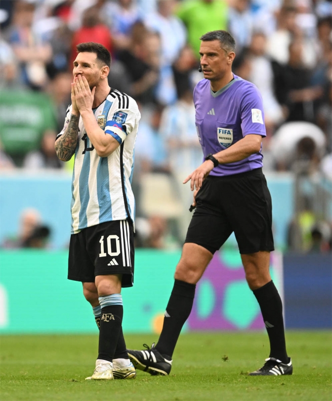 Argentina perdió sorpresivamente con Arabia Saudita en su debut en Qatar 2022