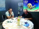 Hugo Rivero Delegado Municipal en el programa &quot;Caida Libre&quot;  Valle Fértil