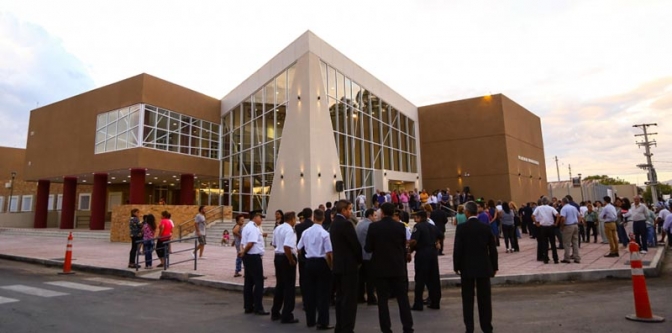 inauguración del nuevo edificio de Bomberos y Policía Ecológica
