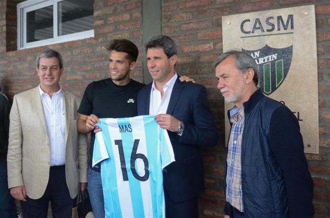 Inauguraron el predio Emmanuel Más, del Club San Martín