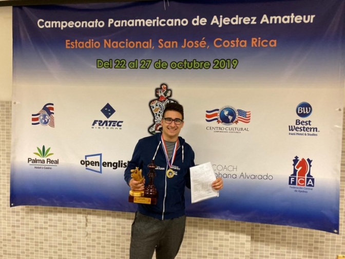 El jachallero Herrmann, campeón panamericano y título FIDE