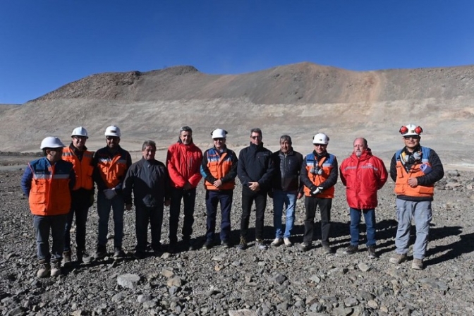 El gobernador Uñac, en El Pachón: culminó el retiro de la escombrera de Cerro Amarillo