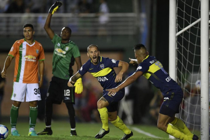 Boca le ganó 2 a 0 a Banfield