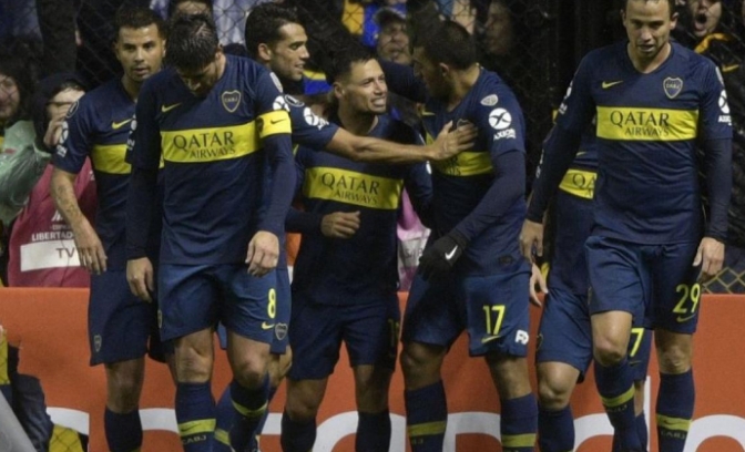 Copa Libertadores: Boca venció a Libertad de Paraguay 2 a 0