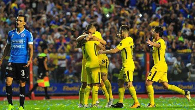 Boca goleó a Belgrano y se mantiene firme en la punta