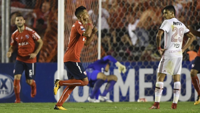 Sudamericana: Independiente venció a Flamengo