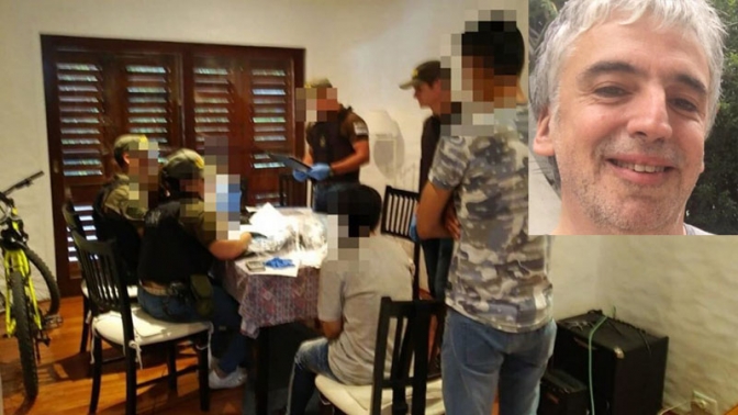 Allanamientos en la vivienda del pediatra Ricardo Russo 