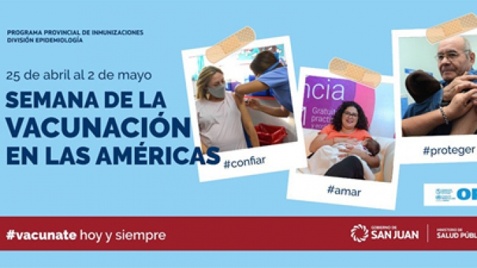Comienza la Semana de Vacunación de las Américas