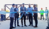 Sergio Uñac inauguró una planta de ecopaneles en San Juan