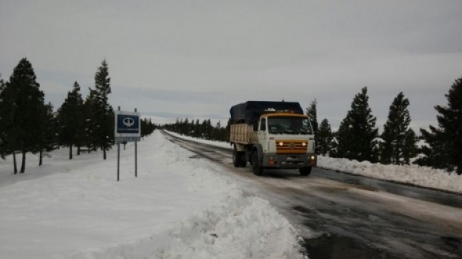 Nevaría todo el fin de semana en Chubut