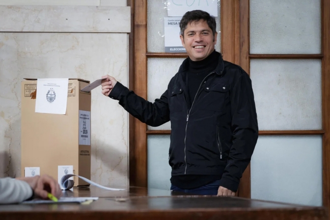 Contundente victoria de Axel Kicillof en la provincia: Fuerza Patria gana por más de 13 puntos
