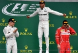 Hamilton ganó y se puso a un punto de Vettel en el mundial