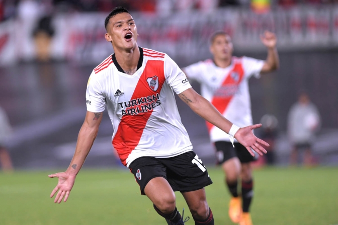 River venció con contundencia a Argentinos Juniors 4 a 2