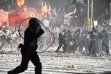Jornada violenta en la Ciudad por el rechazo a la reforma previsional