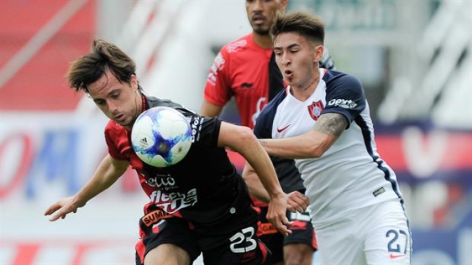 San Lorenzo pudo ganarlo pero chocó con el arquero de Colón