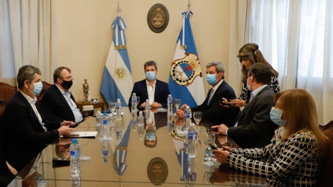 Uñac se reunió con el CEO de empresa minera radicada en San Juan