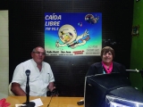 Victoria &quot;Elita&quot; Costa en el programa &quot;Caida Libre&quot; en la 93.5