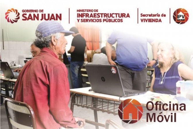 Oficina Móvil del IPV: Estamos en Valle Fértil